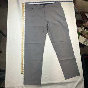 adidas Golf Go-To 5-Pocket Pant Tapered Fit Gray W38 x L32